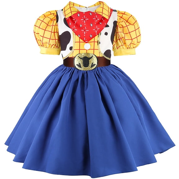 2026 New Halloween Toys Plaything Quest Cosplay Costume, Fancy Story Costume Dress Up Set, Cosplay Set Include Dress, Halloween Outfits for 2-12 Years, 100(3-4 Years)
