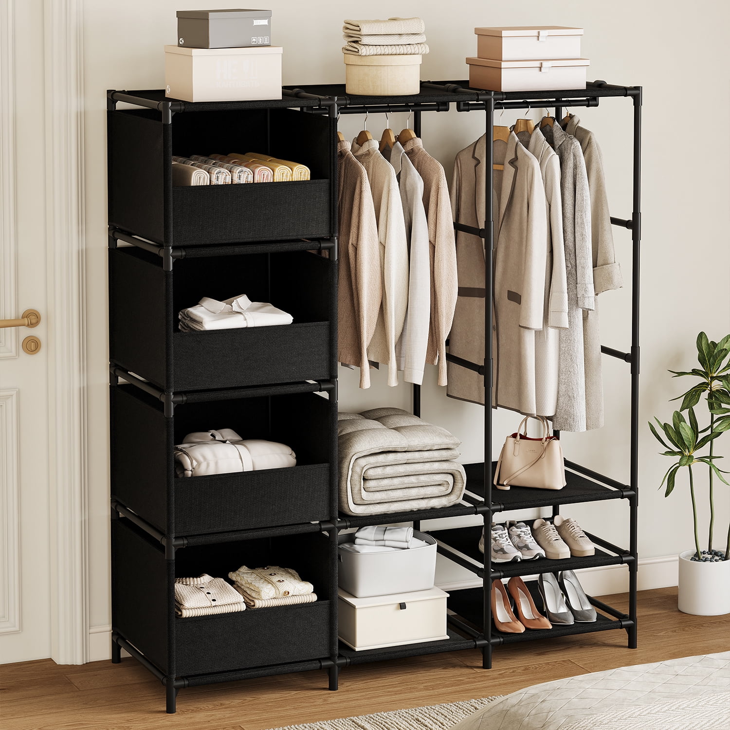 allen + roth Hartford 24-Inches W x 16-Inches D x 76-Inches H
