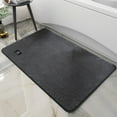 thumbnail image 6 of Carpet Super Absorbent Quick Drying Home Floor Mat for Front Door - Non Rubber Backing Washable Bath Carpet Soft Area Rug, 6 of 6
