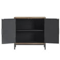 thumbnail image 6 of Tommy Hilfiger Hayworth Short Mirrored Accent Cabinet Ash Gray, 6 of 12