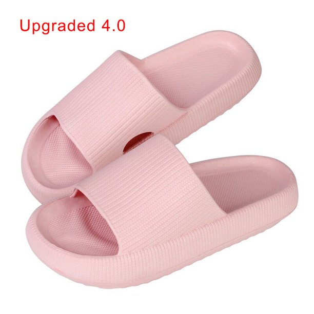 Zapatillas de mujer con plataforma suave y gruesa, sandalias deslizantes de Eva para la playa de verano, zapatos de baño para interiores para hombres, antideslizantes, triangulación de envíos Tan Jianjun unisex