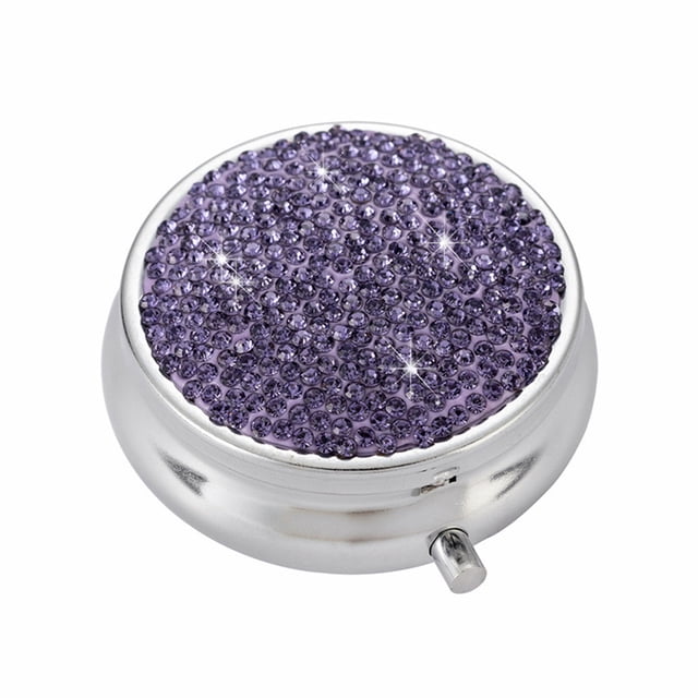 CSChome Rhinestone Box Waterproof Portable Sparkling Case Organizer Outdoor Travel Sturdy Long Lifespan Box