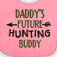 thumbnail image 4 of Inktastic Daddys Future Hunting Buddy Boys or Girls Baby Bib, 4 of 4
