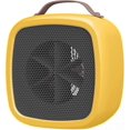 thumbnail image 1 of Calefactor a batería - Mini calefactor eléctrico compacto con termostato para el hogar, el dormitorio y el escritorio - Amarillo, 1 of 4