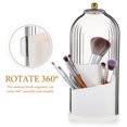 thumbnail image 3 of HEANUJJ Organizador De Brochas De Maquillaje Transparente Con Rotación 360 Para Almacenamiento Práctico, 3 of 6