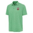 thumbnail image 2 of Men's Antigua Heather Kelly Green NHL Events Par 3 Polo, 2 of 3