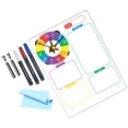 thumbnail image 1 of WASHWEPE 1 Set of Desktop Message Board Acrylic for Time Management in Office, 1 of 8