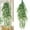 White, variant on Bxaolu Artificial Hanging Flowers Outdoor Faux Plants Spring Summer Decor Fake Silk Violets, Realistic UV Resistant Trailing Vines Porch Yard Indoor Wedding Favors(Hot Pink,1Pc)
