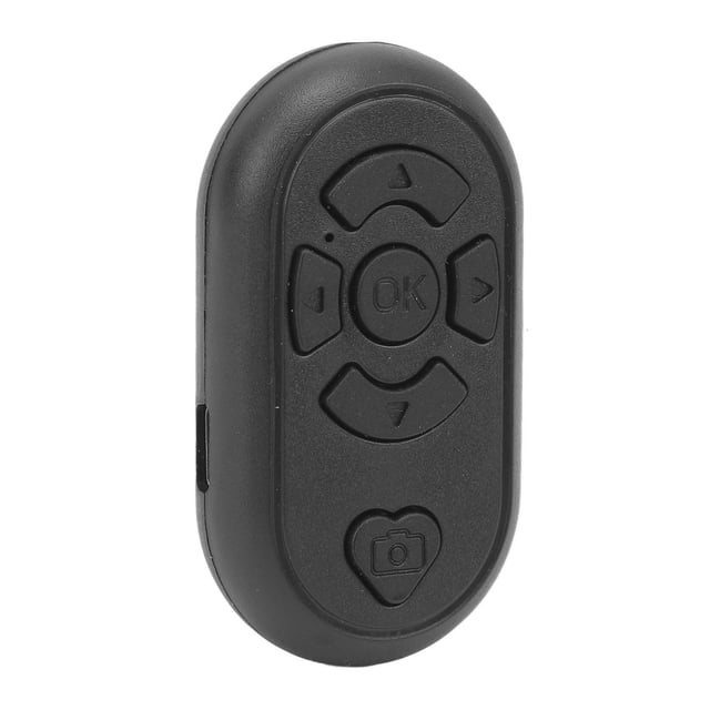 Phone Remote Control, Wireless Shutter BT4.0 32.8ft Range for Selfie Page Turning App with Type C Charging Cable