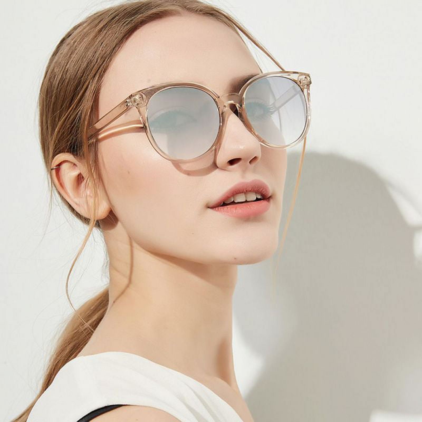 Womens Fashion Sun Glasses UV Protection Sunglasses Polarized Sunglasses - image 4 of 6