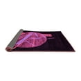 thumbnail image 2 of Ahgly Company Indoor Square Oriental Pink Modern Area Rugs, 3' Square, 2 of 4