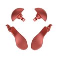 thumbnail image 1 of 4 piezas de accesorios de lengüeta trasera de reemplazo de metal para el controlador PS5 Elite (rojo) Likrtyny  Para estrenar, 1 of 3