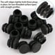 thumbnail image 5 of 100 tapones de plástico redondos de 16 mm para patas de muebles, tapones de tubo, 5 of 7