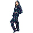 thumbnail image 2 of Balls Ugly Christmas Lazy Black Pajama Suit with Hood, 2 of 3