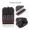 thumbnail image 3 of BESTYASH Monitor Para Batería Lipo Con Bajo Y Pantalla LED Para 1 A 8 Celdas, 3 of 8