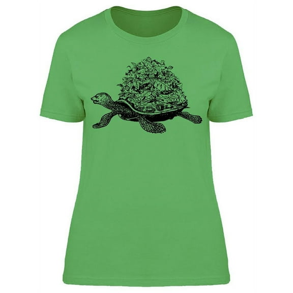 Hand Drawn Fantasy T-Shirt Women -Image by Shutterstock, Female XX-Large