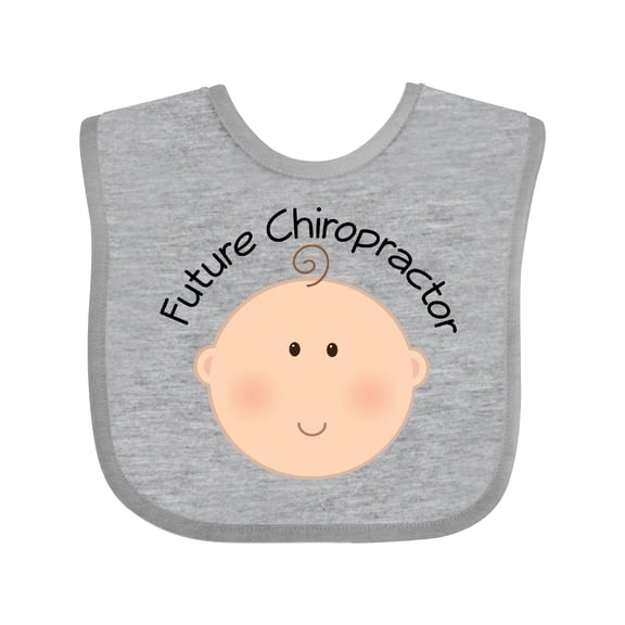 Inktastic Future Chiropractor Baby Boys or Girls Baby Bib