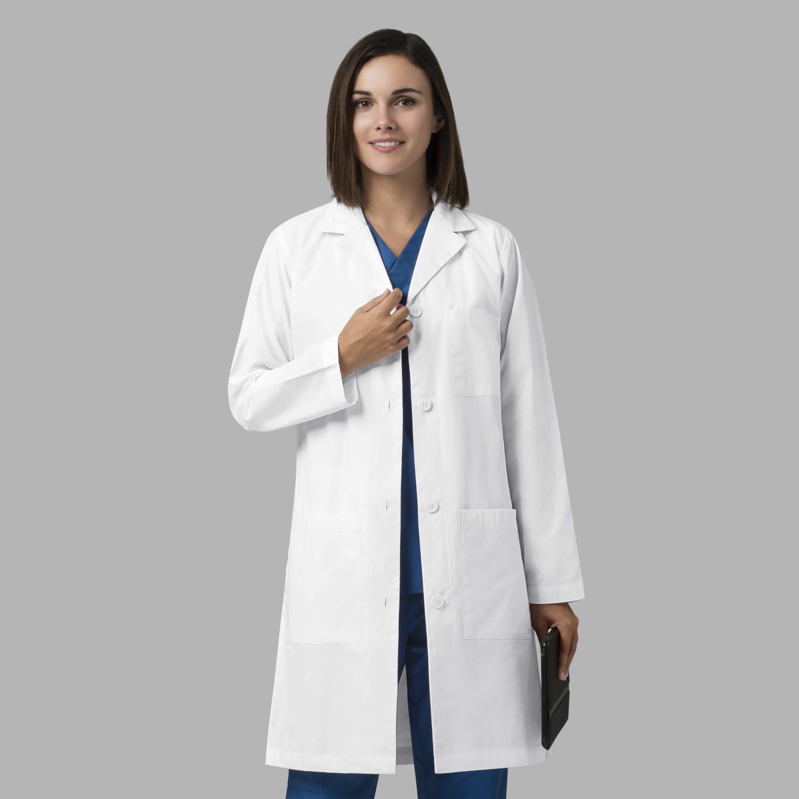 WonderWink Womens Wonderlab Fashion Coat WonderWink Women' Scrubs WonderWink Womens Wonderlab Fashion Coat WonderWink Women' Scrubs