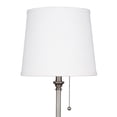 thumbnail image 2 of Mainstays Silver Metal Pull Chain Transitional Accent Lamp 19"H, 2 of 8