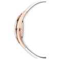 thumbnail image 4 of Swarovski Crystalline Sporty Watch Leather strap, White, Rose gold -5547635, 4 of 6