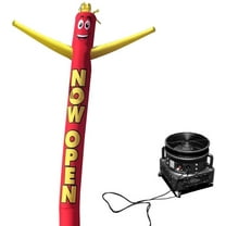 Now Open 18 Foot Tall Inflatable Tube Man Air Powered Waving Puppet, Air Blower Motor Included Dancer by Feather Flag Nation