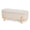 Beige, variant on Christopher Knight Home Upholstered Oval Storage Ottoman Bench with Solid Wood Frame, Blue+Brown