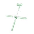thumbnail image 4 of Balance de entrenamiento en pie de flexibilidad de Stick Balance de entrenamiento cuatro niveles ajustables Esculposo Back Barra de rineza 81 cm Verde, 4 of 8