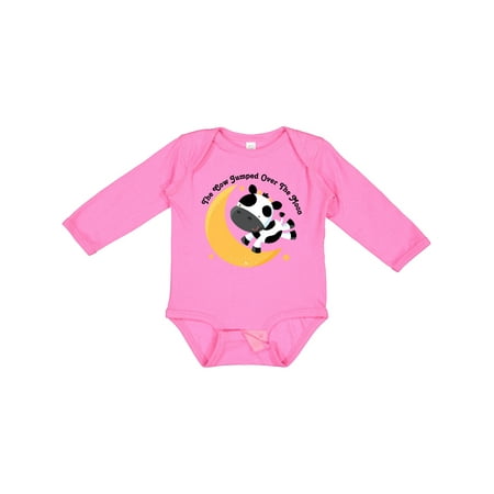 

Inktastic Cow Jumped over the Moon Gift Baby Boy or Baby Girl Long Sleeve Bodysuit