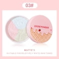 thumbnail image 1 of Loose Powder Powder Oil Setting Powder Powder Brightening Powder Pearlescent Powder Three Color Powder, Loose White, 1 of 9