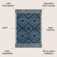 thumbnail image 2 of JONATHAN Y MOH200D-5 Amir Moroccan Beni Souk Navy/Ivory 5 ft. x 8 ft. Area Rug, 2 of 4
