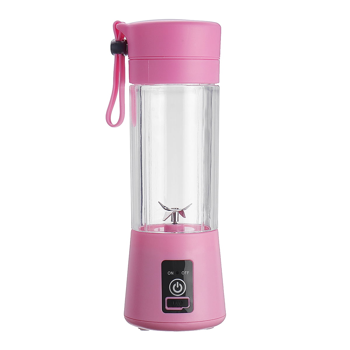 Portable Blender,Personal Size Blender Juicer Cup,Smoothies and Shakes  Blender,Handheld Fruit Machine,Blender Mixer Home (pink)