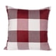 thumbnail image 2 of Paquete de 2 fundas de almohada decorativas suaves de lino y poliéster a cuadros Retro, funda de cojín para decoración del hogar para sofá dormitorio, 2 of 5