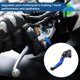 thumbnail image 3 of Palancas de freno y embrague cortas y largas para Yamaha MT-07 2014-2022, ajustables en 6 posiciones, palanca de freno de motocicleta de aleación de aluminio, cabeza negra, mango azul, 3 of 6