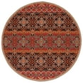thumbnail image 4 of SAFAVIEH Veranda Moriah Southwestern Indoor/Outdoor Area Rug, 6'7" x 9'6", Red/Chocolate, 4 of 10