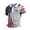 #72Gray, variant on Men's 4th of July Patriotic Polo Shirt 250th Anniversary American Flag Quick Dry Golf Top