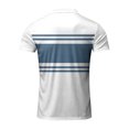 thumbnail image 4 of LRGSHF Polo Shirts for Men Colorful Stripes Short Sleeve Tops Summer Comfortable Slim Fit Pullover Vintage Breathable Lightweight Golf T-Shirt, 4 of 4