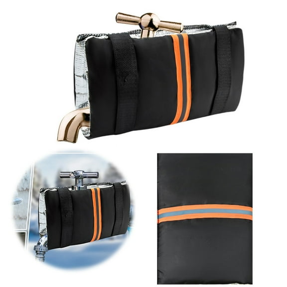 Winter Outdoor Faucet Insulation Jacket Reusable Spigot Backflow Cover For Extreme Cold Weather Easy Installation Durable Design