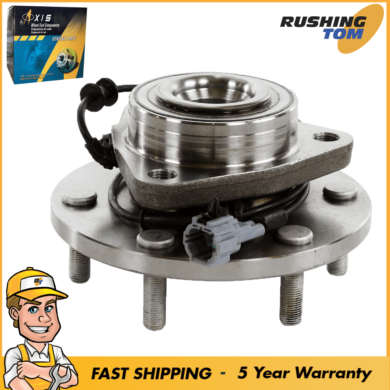1 Front Wheel Hub Bearing Assembly for Nissan Armada Titan Pickup Truck