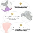 thumbnail image 3 of RENACLIPY 12Pcs Mermaid Party Favors Resin Craft Assorted Color Cake Decorations, 3 of 6