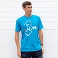 thumbnail image 3 of Running Short Sleeve Adult T-Shirt | Santa Run Face | Multiple Colors | Adult Sizes, 3 of 5