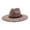OTHER, variant on Timeless Fedora Hat For Everyday Leisure – Wide Brim Jazz Style With Ethnic Design Flat Unisex Fashion Headwear Cowboy Hat, Navy