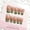 KMZ059-B5 Pink Green Elf [Jelly Glue on Cardboard], variant on 10 sub-code spar cat's eye manicure tablets Phototherapy hand-worn nail green gradual change chain cat's eye nail patch