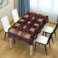 thumbnail image 4 of Yayeee Tablecloths 54" x 54" Rectangle Wrinkle Resistant Party Table Cover, Star Spangled Squares, 4 of 8