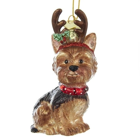 Yorkie Teacup Ornament - Yorkie Ornament