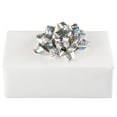 thumbnail image 3 of JAM Paper Gift Bows Spotted Silver, 12/Pack, Small, 3.5 in Diameter, 3 of 3