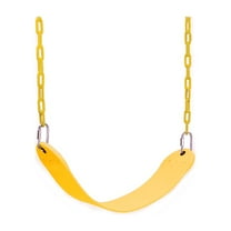 OverPatio Kids Belt Swing Seat Swing Set Accessories, Swing Seat Replacement, Yellow