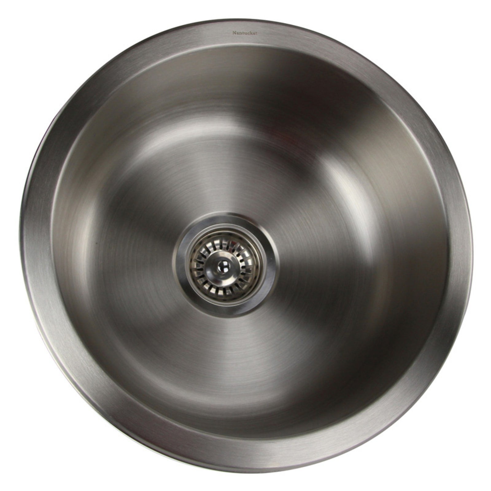 Nantucket Sinks' NS18 Round Undermount Stainless Steel Bar/Prep Sink
