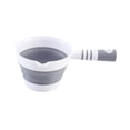 thumbnail image 2 of Cucharón de agua plegable para baño, ahorra espacio, cucharón plegable, cuchara de agua para mascotas Gris claro, 2 of 9