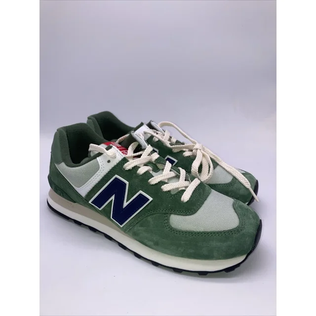 New Balance 574 Casual Shoes Sneakers Acidic Green White U574HGB Men's Size 10