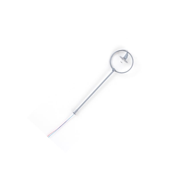 Yuarrent Modelo de luz en miniatura, escala 1:87, camino, lámpara de señal LED, accesorios, de arena, 3V, modelos de poste de luz LED, ferrocarril Artesanía Gris (blanco cálido) Yuarrent HA066888-02